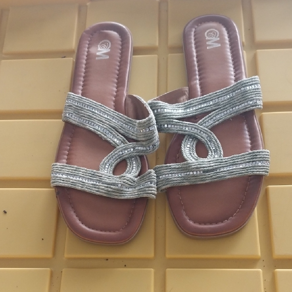Women's Silver Sandals